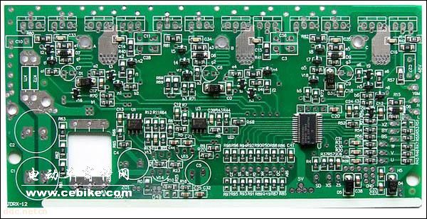 12管大功率电动车控制器半成品板（电路板、线路板、主板、PCB板、贴片板）