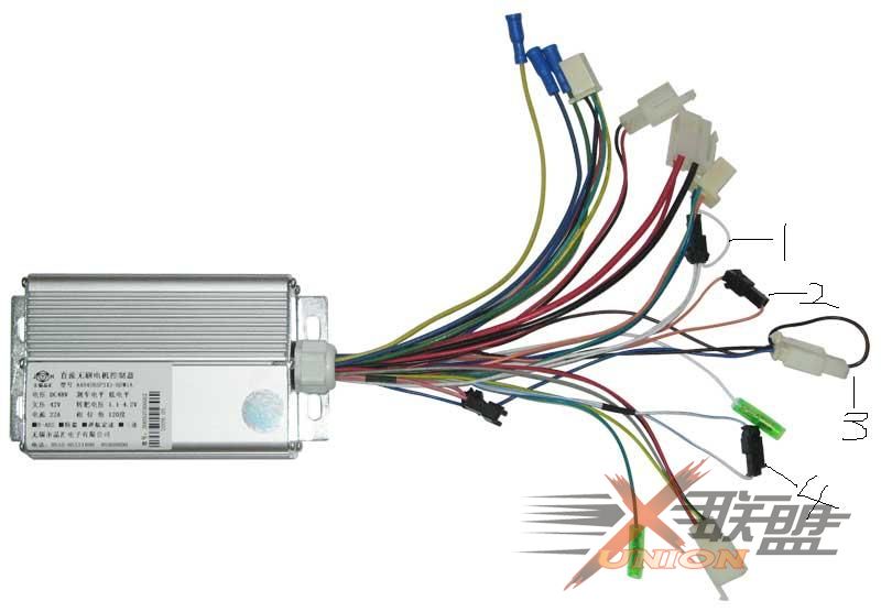 电动车控制器维修_接线图分享